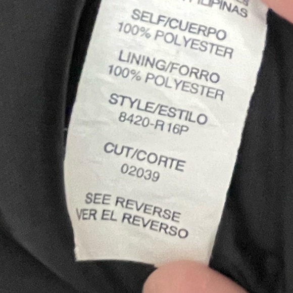 One Shoulder Asymmetrical Hem Sequin Rhinestone Cocktail Dress 1X 90s - Picture 6 of 6